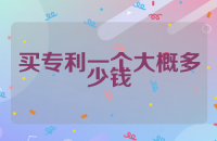 买专利一个大概多少钱