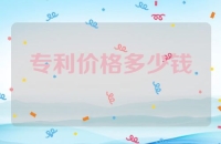专利价格多少钱一个