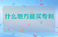什么地方能买专利